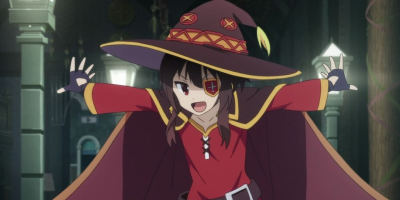 Image showing Megumin, the mage from the serie Konosuba